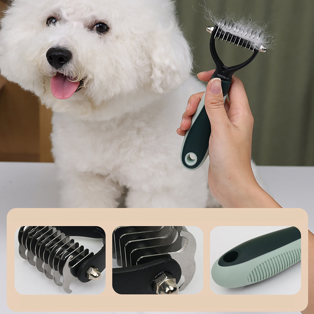 Cordless Dog Grooming Kit – Smooth Trim for Thick Fur