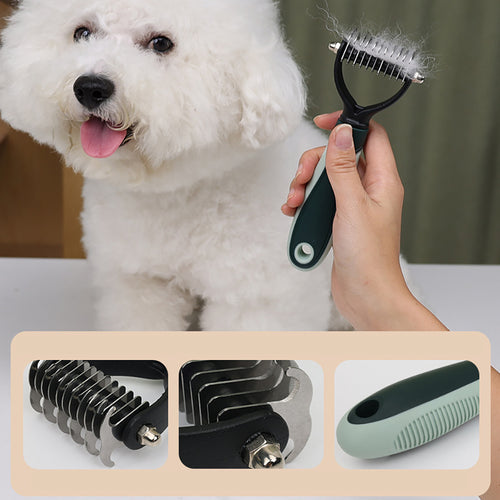 Cordless Dog Grooming Kit – Smooth Trim for Thick Fur