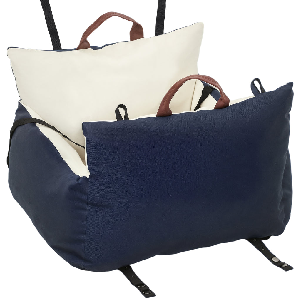 PawHut Cosy Car Seat – Safe Travel for Small Dogs